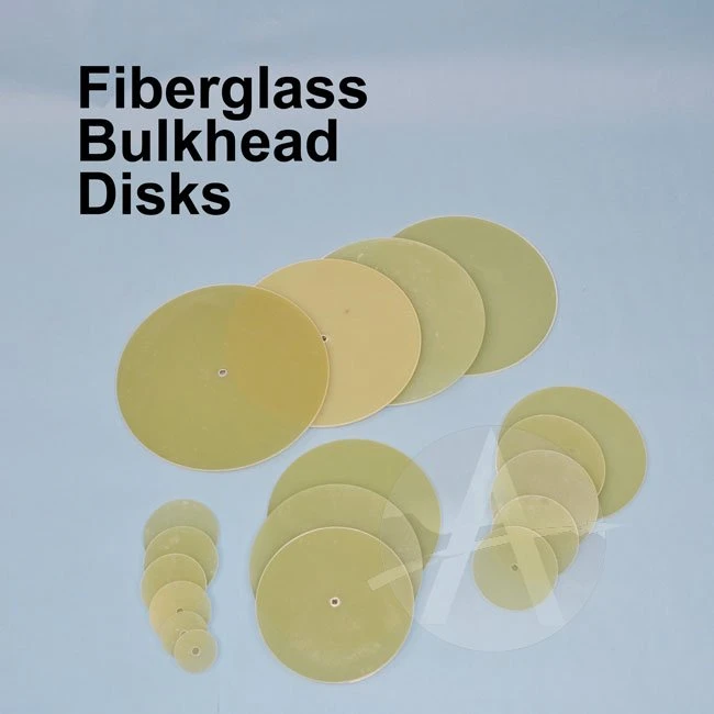 Fiberglass Tube Bulkhead Disk 7.5" 3 Fiberglass Tube Bulkhead Disk 7.5"