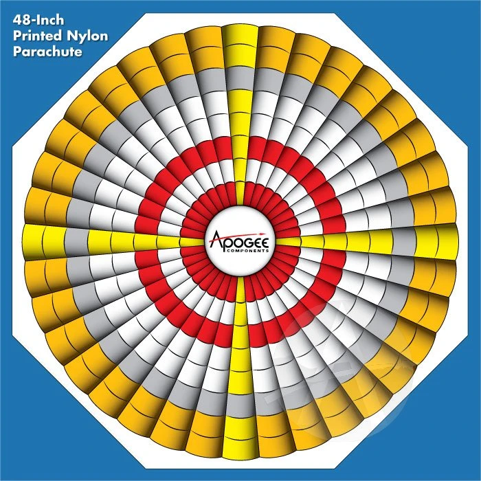 48" Printed Nylon Parachute 12 48" Printed Nylon Parachute - Image 10